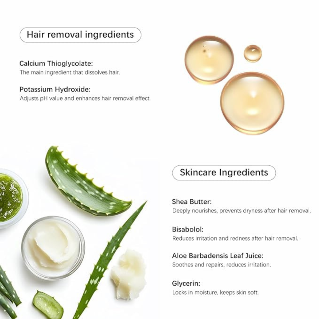 EpiLisse™ - Facial Hair Removal 2-Cream & 2-Serum Set