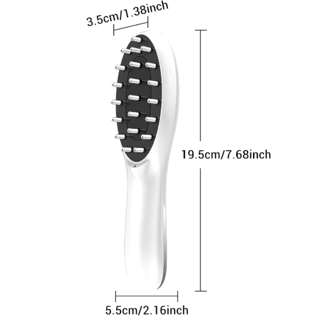 GlowGrow Pro™ - 6in1 LED Laser Comb Massager for Hair Growth