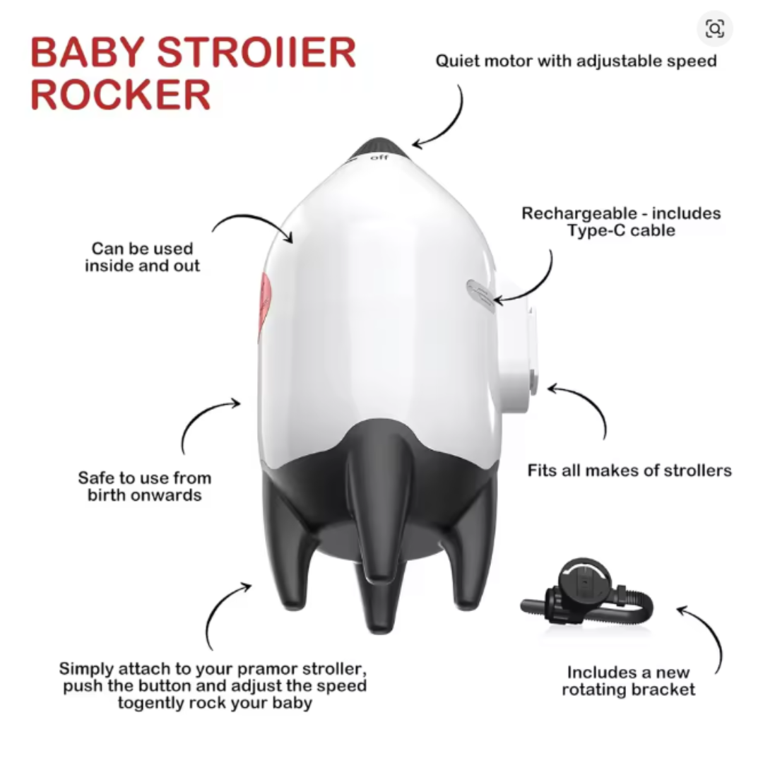 Rockaroo™ - Innovative Automatic Stroller Rocker