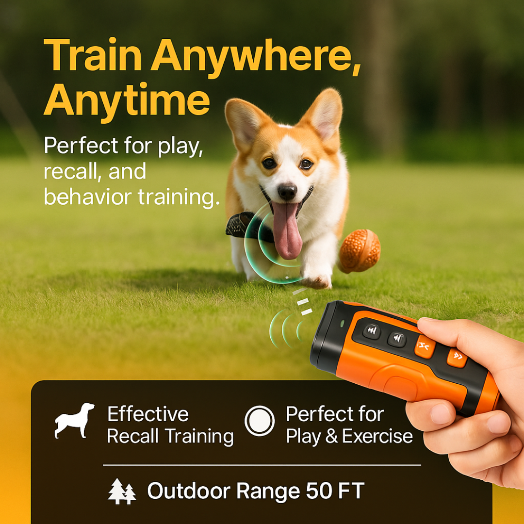 BarkCalm Pro™ - Anti-Bark Ultrasonic Training Device