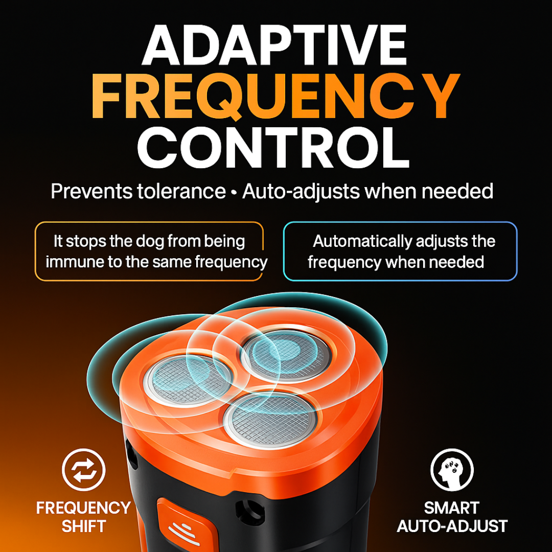 BarkCalm Pro™ - Anti-Bark Ultrasonic Training Device