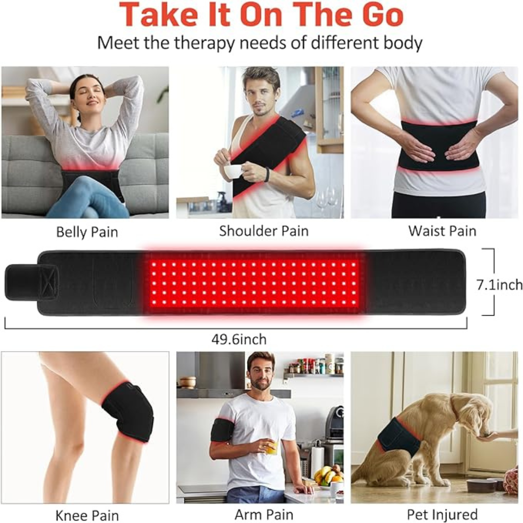 InfraEase™ - Red Light Therapy Belt