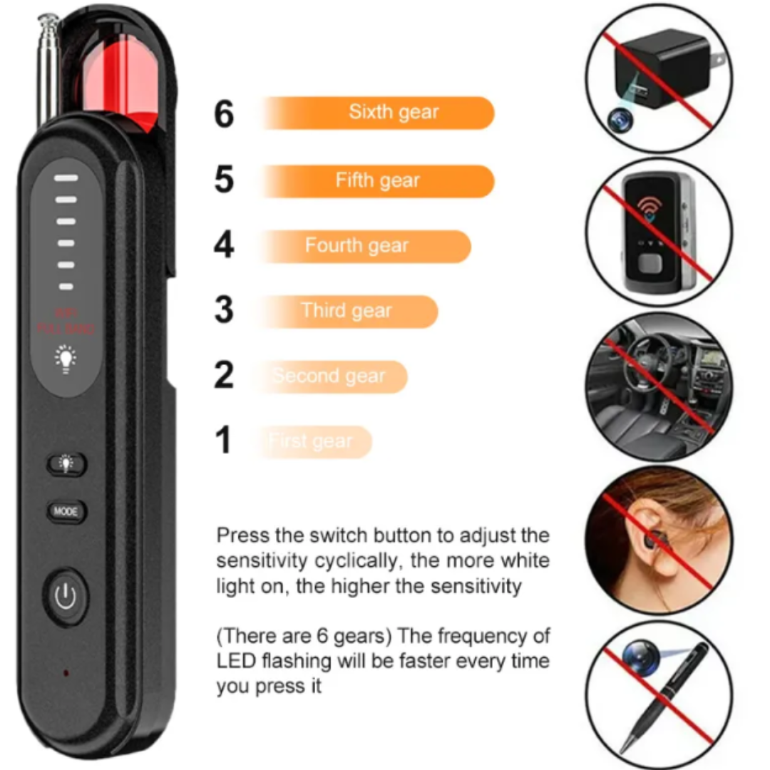 CamAlert Pro™ - Camera Detector Wireless Device