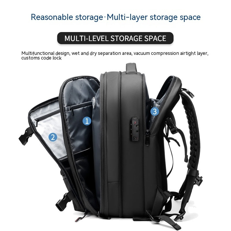 Compressio™ - Multifunction Vacuum Compression Backpack