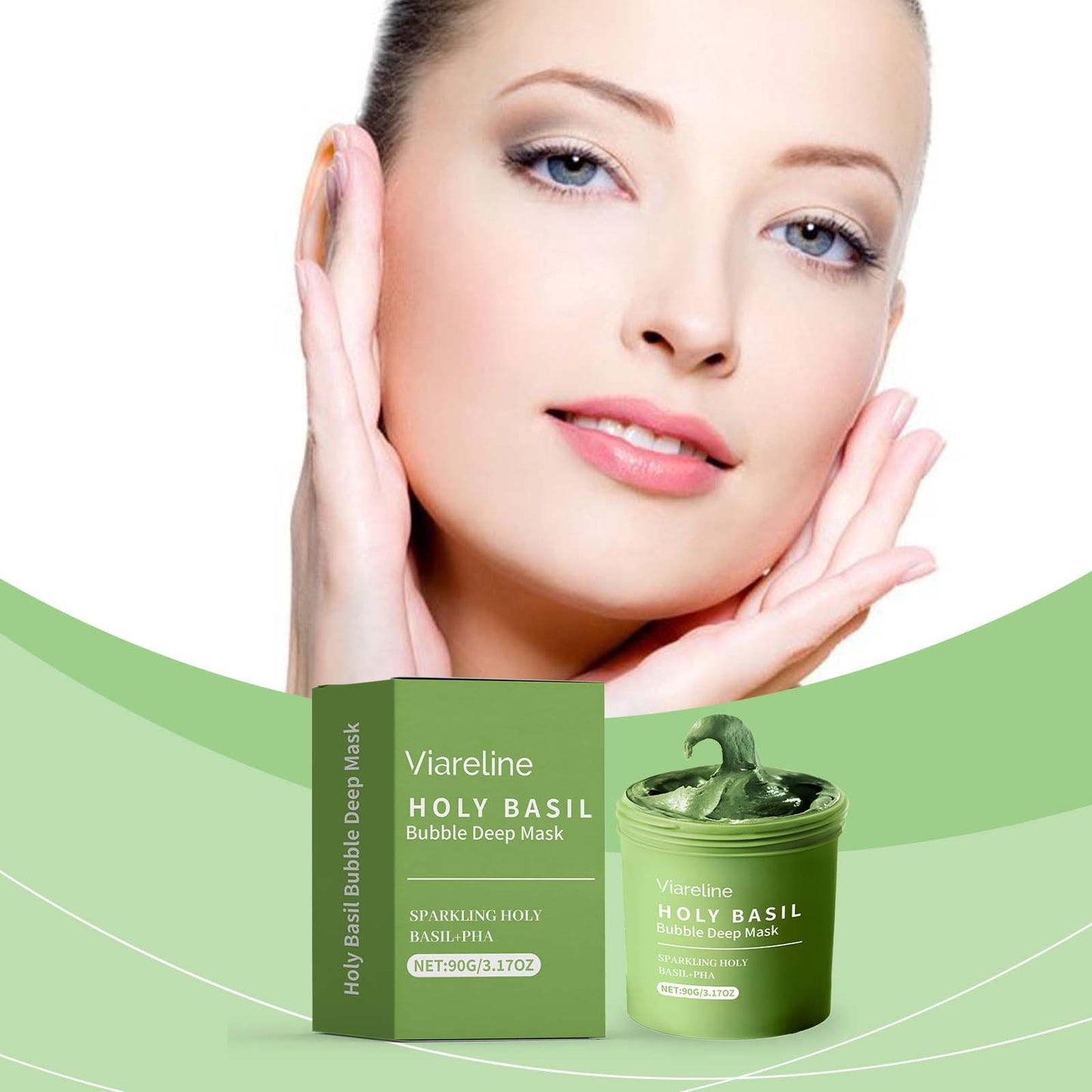 Holy Basil Bubble Deep  Mask