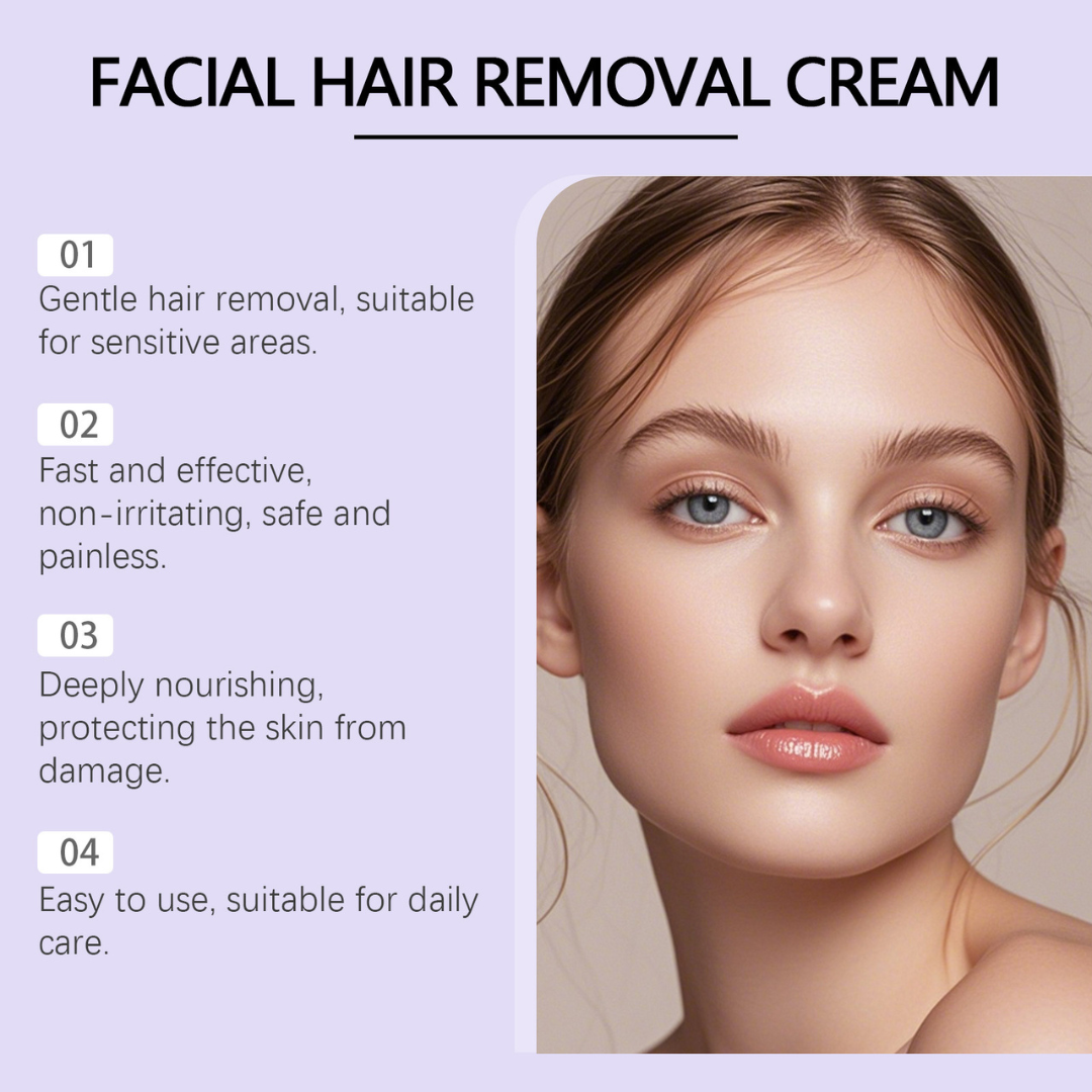 EpiLisse™ - Facial Hair Removal 2-Cream & 2-Serum Set