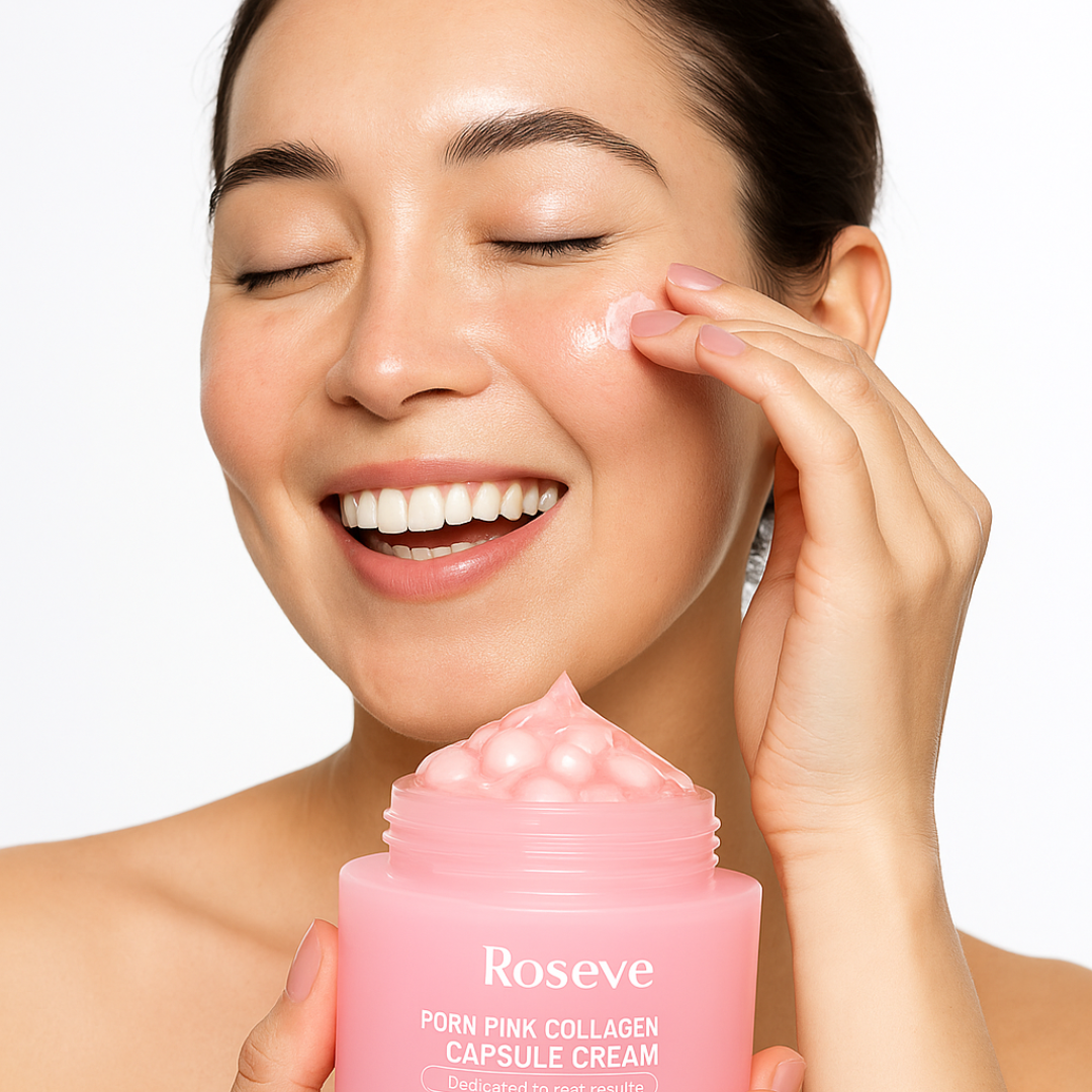 Roseve™ - Korean Pink Collagen Capsule Cream