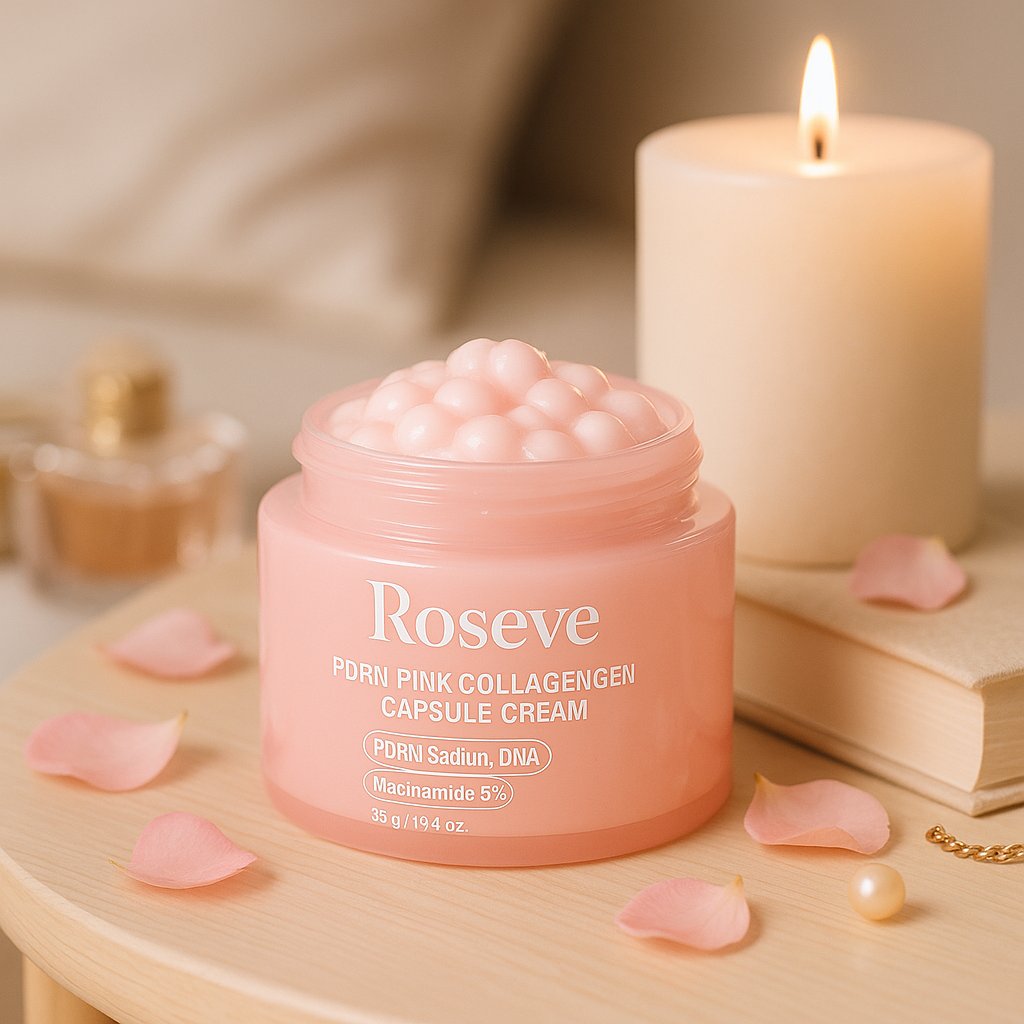 Roseve™ - Korean Pink Collagen Capsule Cream