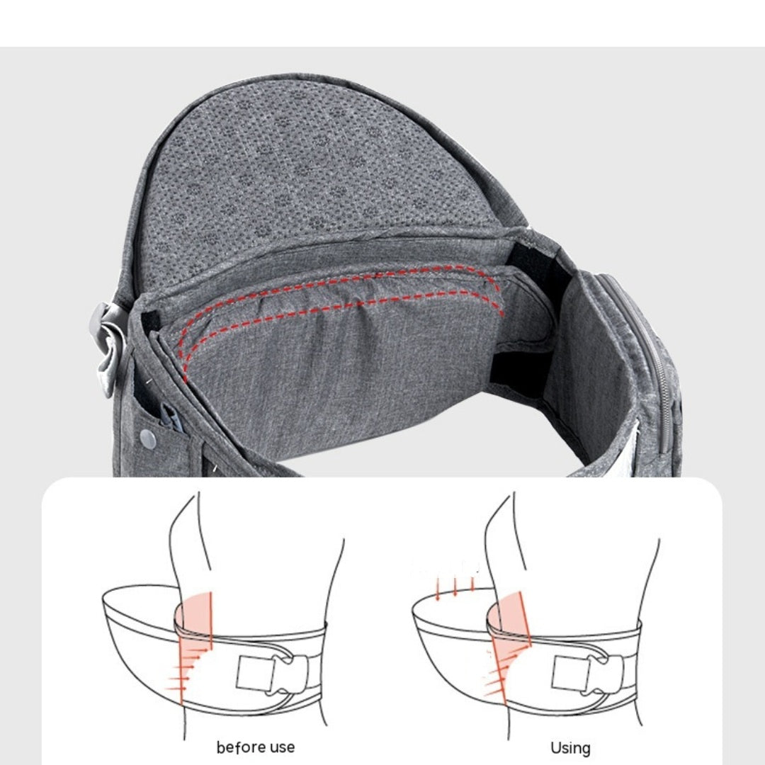 SnuggleSeat™ - Ergonomic Baby Hip Carrier